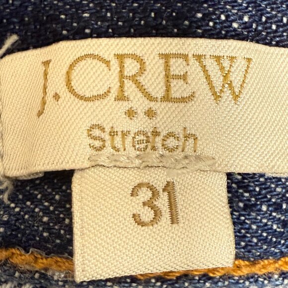 EUC Women's J. CREW Stretch Mid-rise Toothpick Jeans | Size‎ 31 - Picture 7 of 8